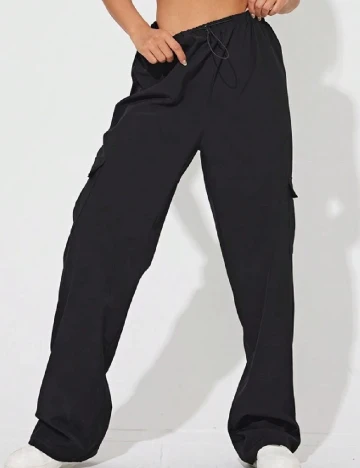 Pantaloni SHEIN, negru Negru