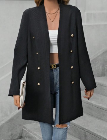 Blazer SHEIN, negru