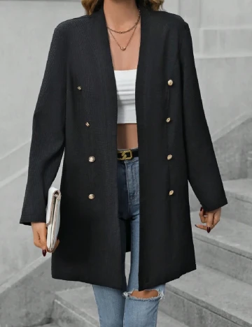 Blazer SHEIN, negru
