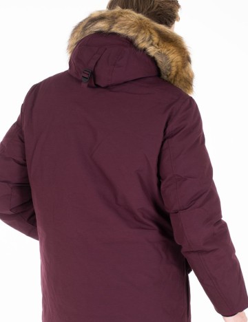Geaca Tommy Hilfiger, visiniu, XL