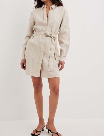 
						Rochie scurta NA-KD, bej