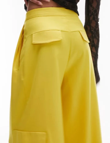 Pantaloni Top Shop, galben Galben