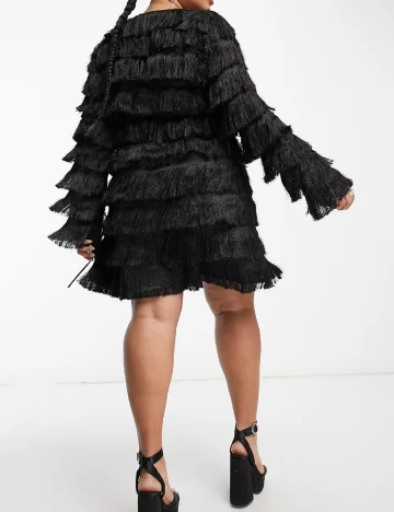 Rochie scurta ASOS Curve, negru Negru