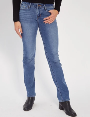 Blugi Levi S, albastru denim, 23/32