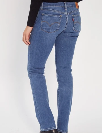 Blugi Levi S, albastru denim, 23/32