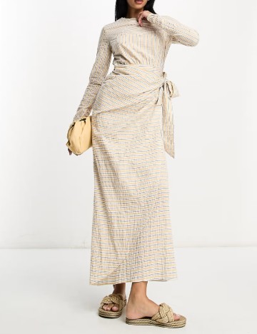 
						Rochie lunga ASOS, mix culori