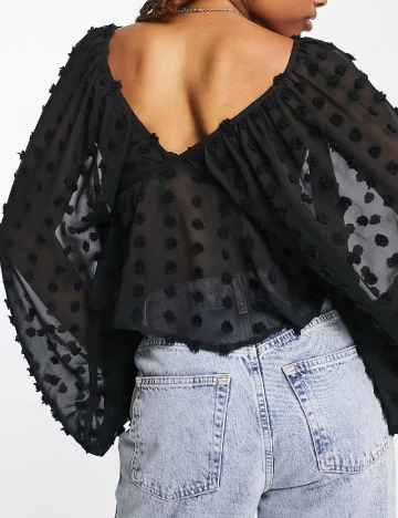 Bluza ASOS, negru Negru