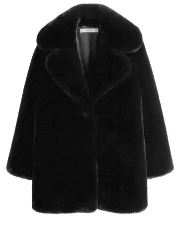 Geaca Mango, negru, XXS