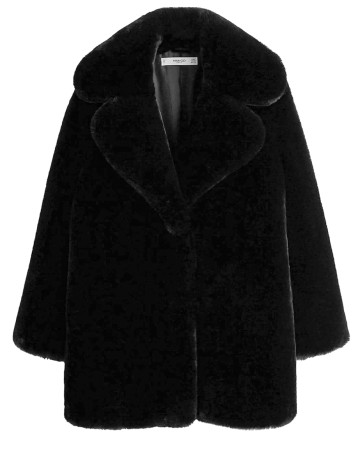 Geaca Mango, negru, XXS
