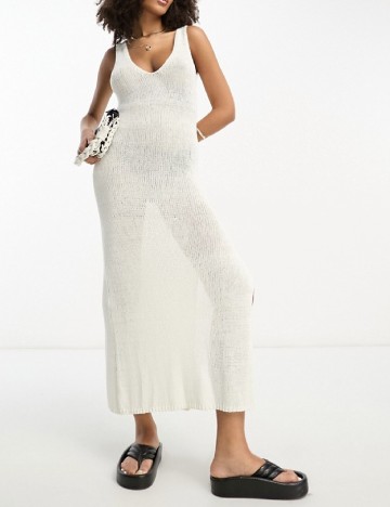 
						Rochie lunga ASOS, ecru