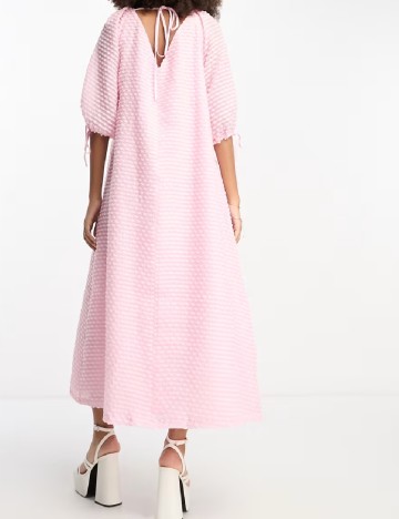 Rochie lunga ASOS, roz