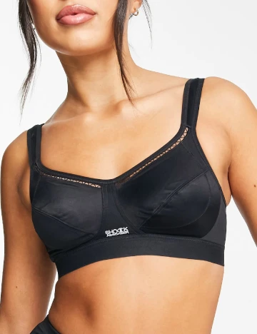 Sutien sport Champion Shock Absorber, negru Negru