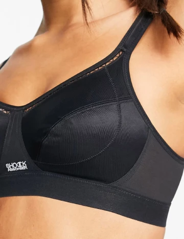 Sutien sport Champion Shock Absorber, negru Negru