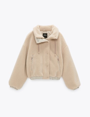 Jacheta Zara, crem deschis, M