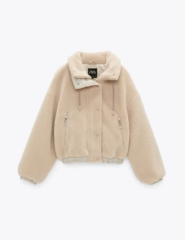 Jacheta Zara, crem deschis, M Crem