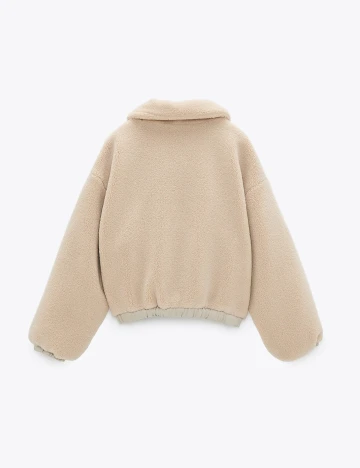 Jacheta Zara, crem deschis, M Crem