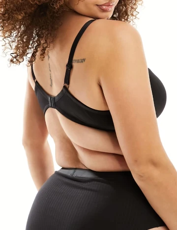 Sutien Ivory Rose Curve, negru Negru