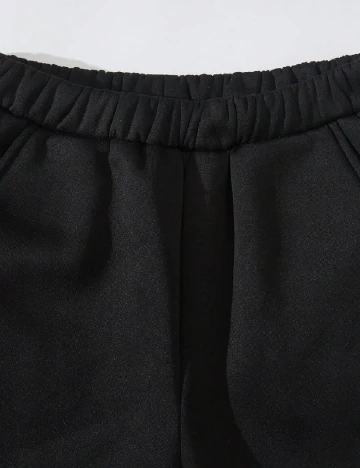 Pantaloni Shein Kids, negru
