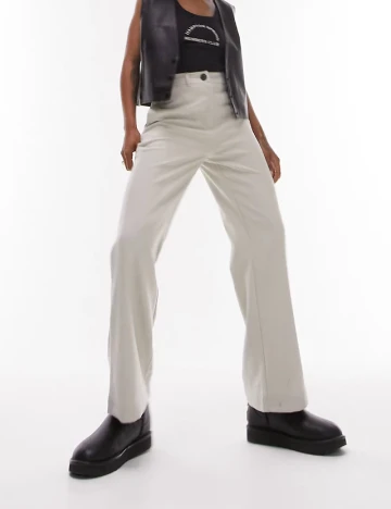 Pantaloni Top Shop, gri
