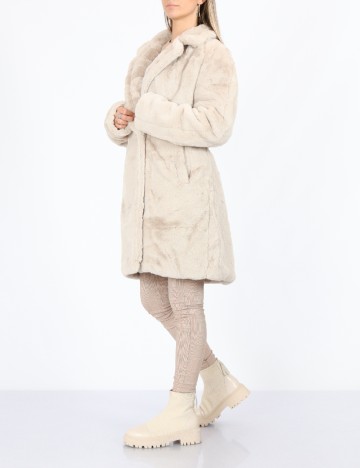 
						Palton No-l-ita, crem