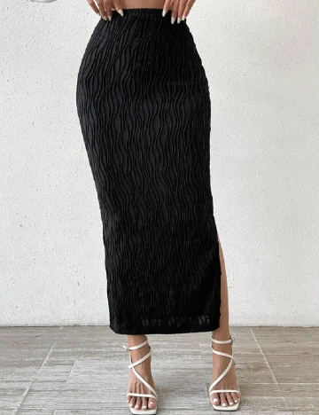 Fusta SHEIN, negru