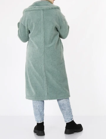 Palton reversibil No-l-ita, verde Verde