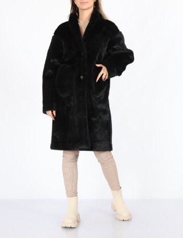 
						Palton reversibil No-l-ita, negru