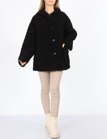 
						Palton reversibil No-l-ita, negru