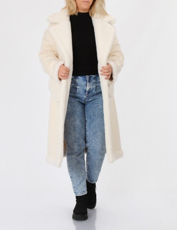
						Palton reversibil No-l-ita, alb