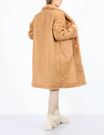 Palton reversibil No-l-ita, maro Maro