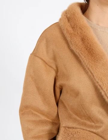 Palton reversibil No-l-ita, maro Maro