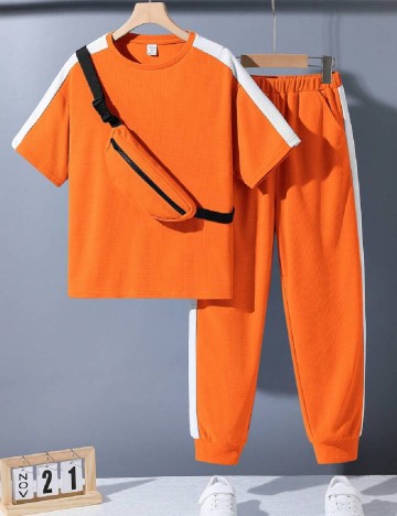 
						Compleu Shein Kids, portocaliu