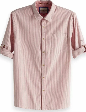 Camasa Scotch&Soda, rosu, L