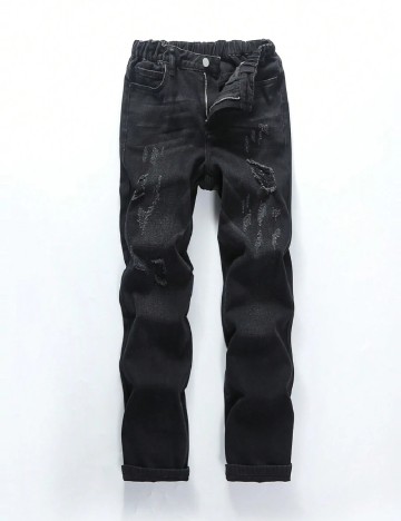 
						Blugi Shein Kids, negru