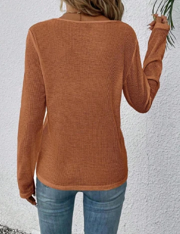 Bluza SHEIN, caramiziu Portocaliu