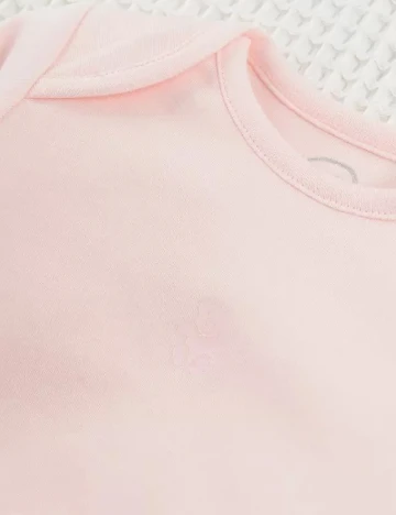 Set body Cool Club, alb/roz