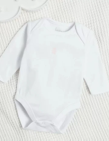 Set body Cool Club, alb/roz