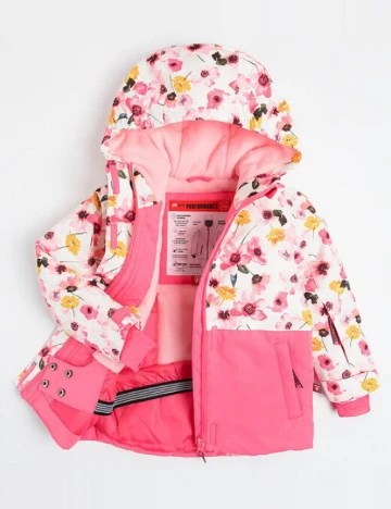 Jacheta de ski Cool Club, floral print