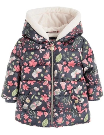 Geaca impermeabila Cool Club, floral print