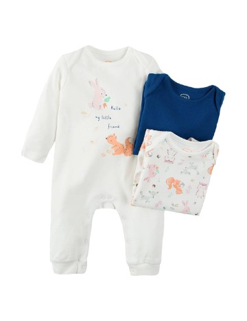 Set salopete Cool Club, mix culori