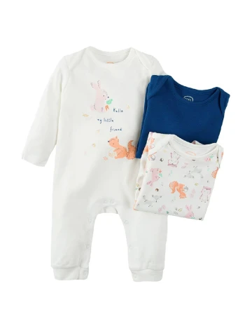 Set salopete Cool Club, mix culori