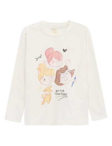 Bluza Cool Club, crem Crem