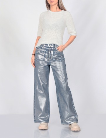 
						Blugi Vero Moda, albastru/gri