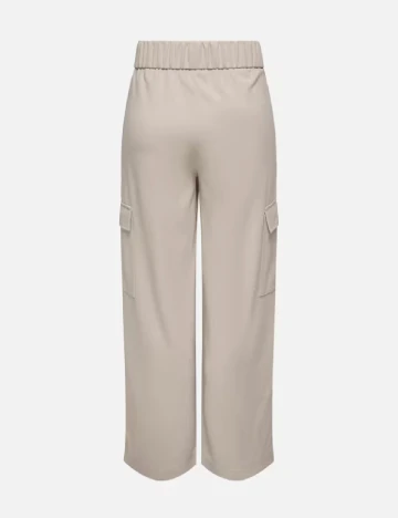 Pantaloni Jacqueline de Yong, crem