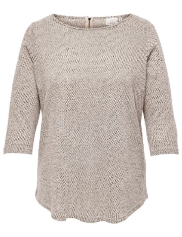 Bluza Only Carmakoma, gri
