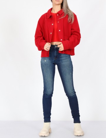 
						Jacheta Vero Moda, rosu