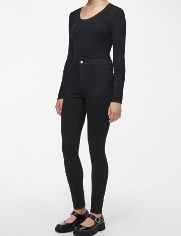 
						Blugi Pieces, negru