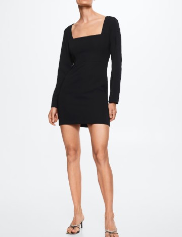 
						Rochie scurta Mango, negru