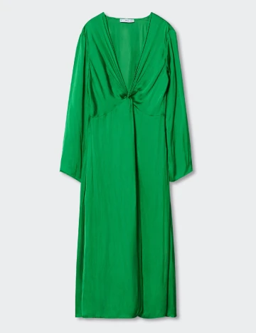 Rochie medie Mango, verde