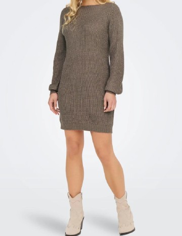 
						Rochie scurta Only, maro